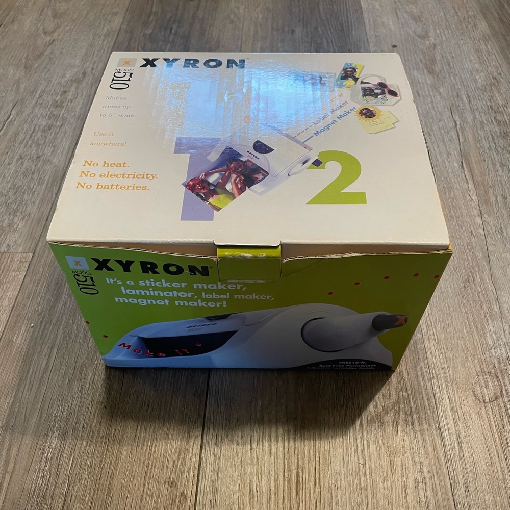 Xyron sticker maker